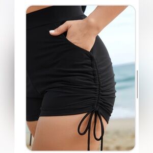 Black Swim Shorts plus size